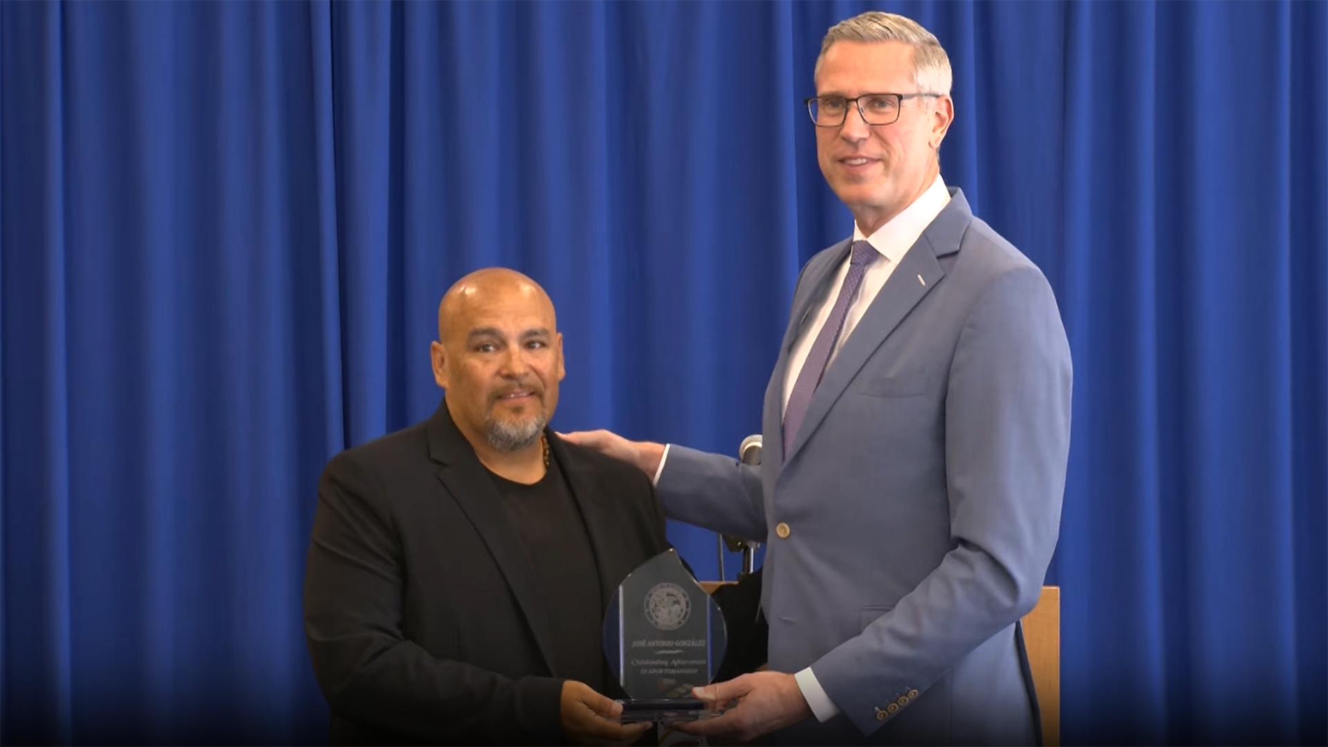 South Suburban's Gonzalez Honored with Statewide Sportsmanship Award