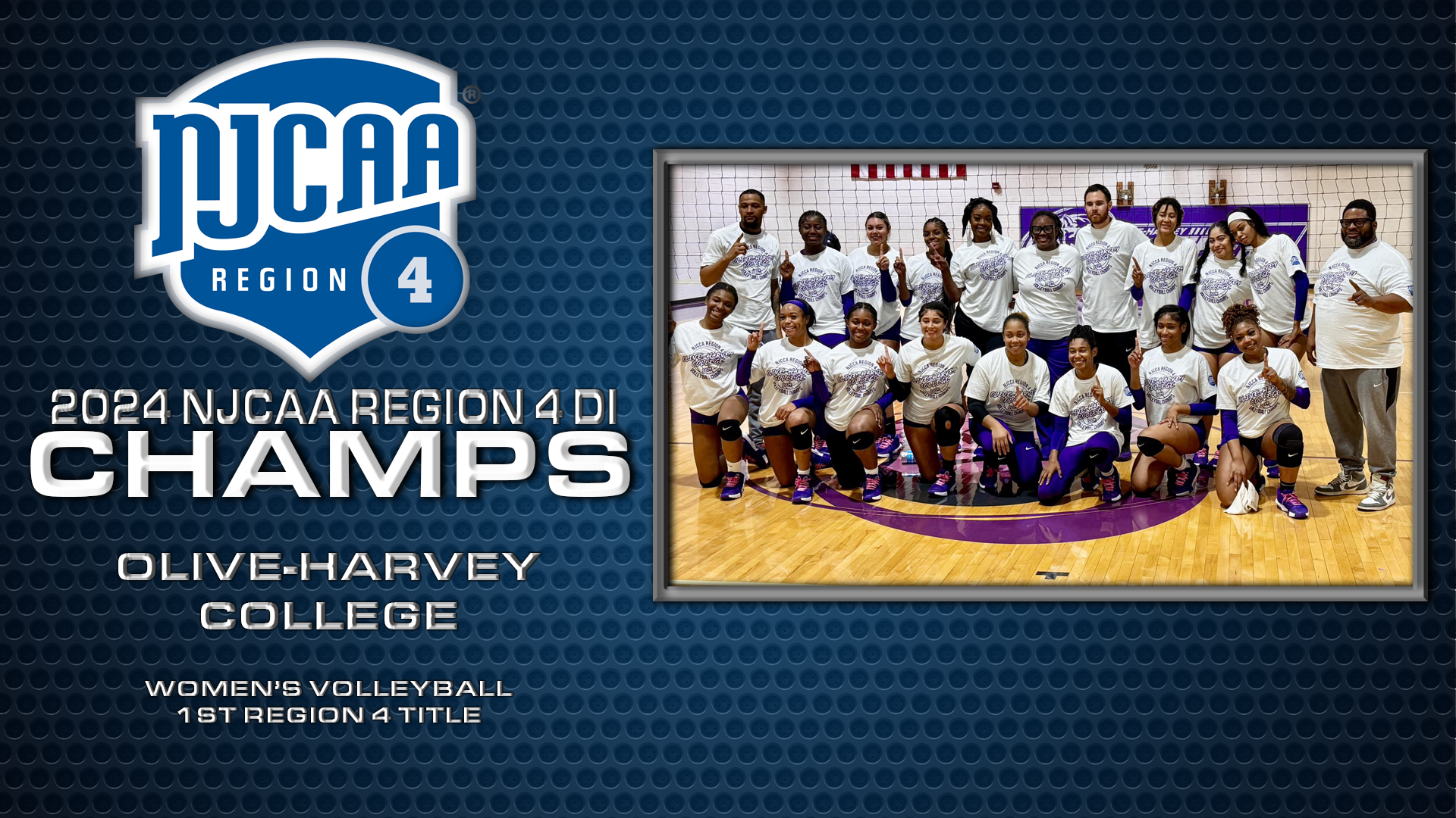 Olive-Harvey sweeps away the competition, wins Region 4 championship